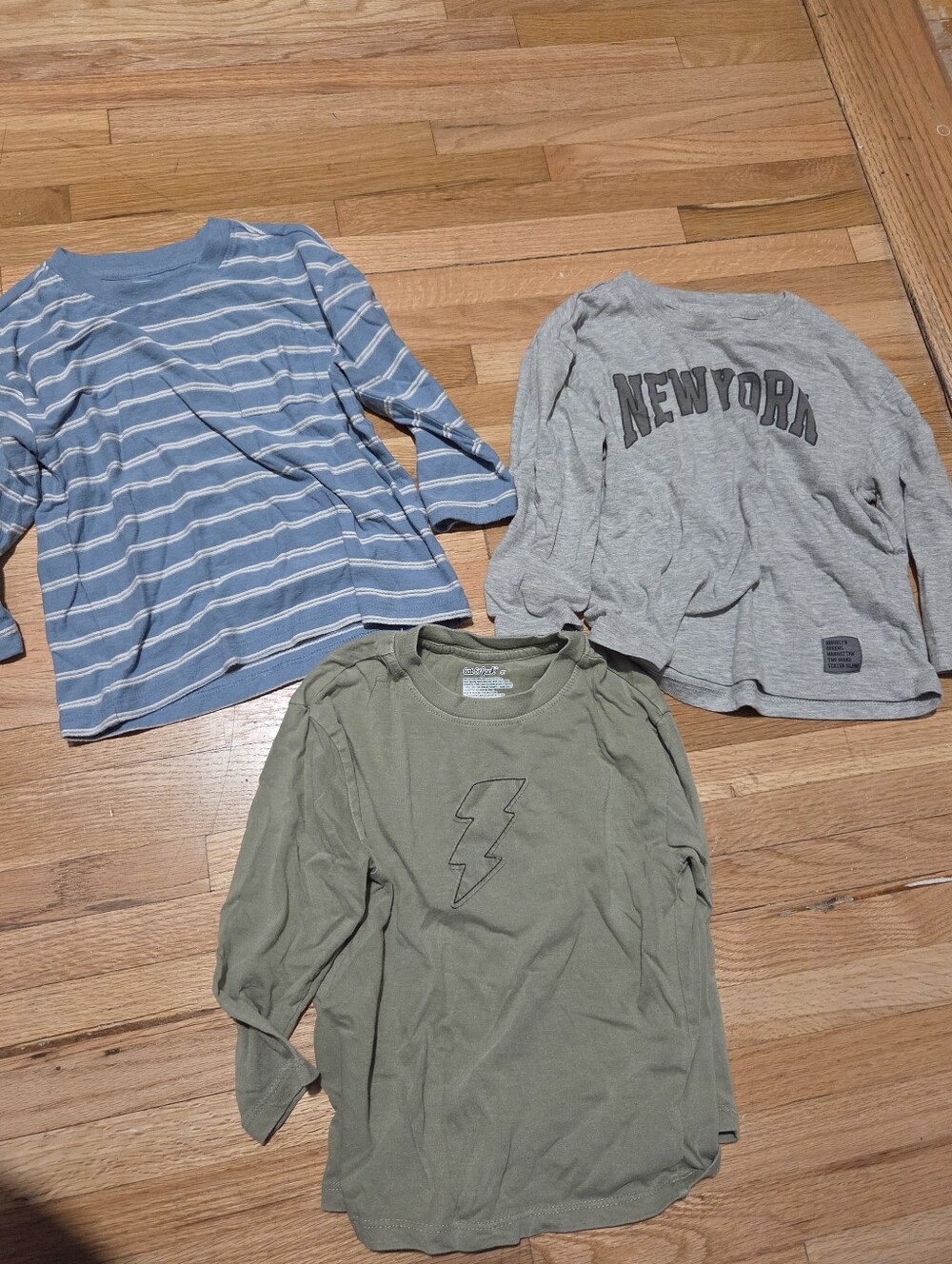 Cat & Jack Toddler Kids Long Sleeve Tees / Size 3t